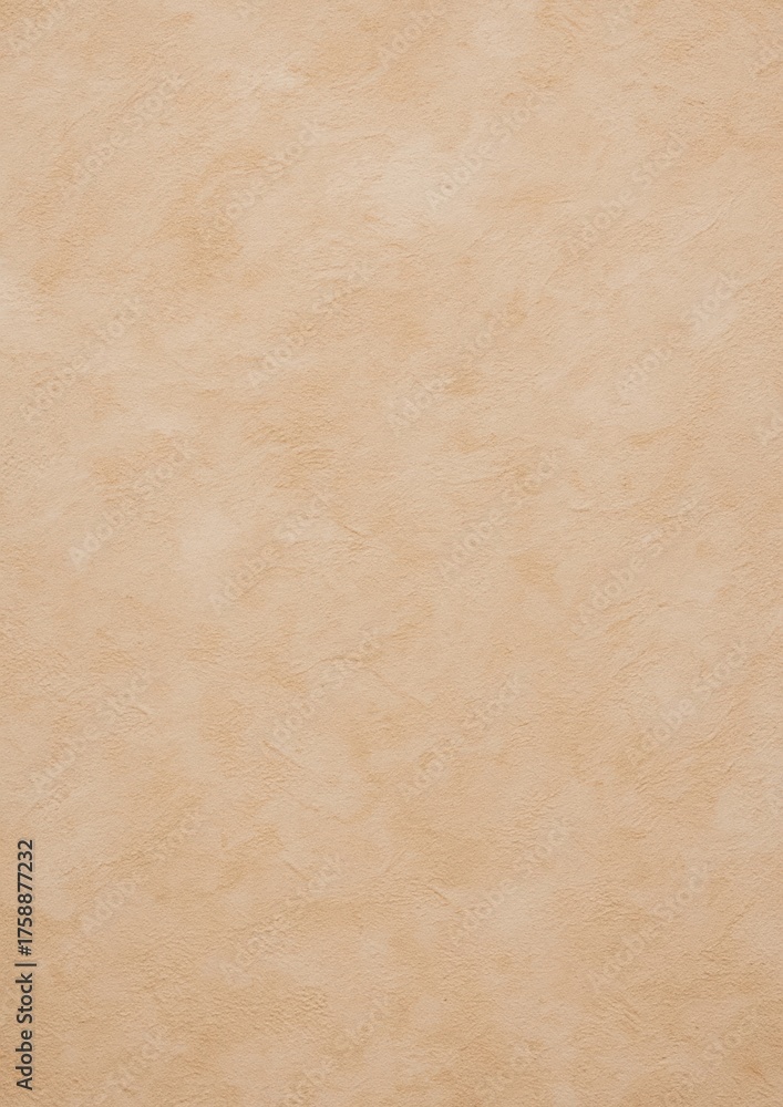 Obraz premium Textured beige plaster wall backdrop.