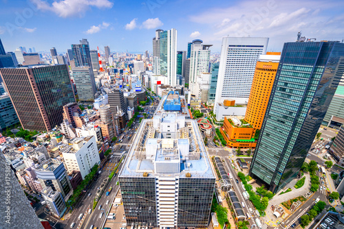 Fotografi Osaka, Japan Umeda District Cityscape 217