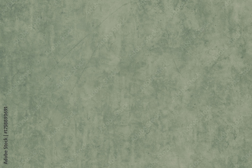Fototapeta premium Textured green concrete background.
