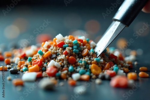 Razor Blade Scraping Miniature Trash  A Metaphor for Digital Decluttering and Problem Solving