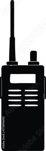 Walkie talkie vector icon