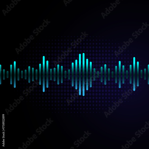 Equalizer as a background. Illustration of an equalizer as an abstract background