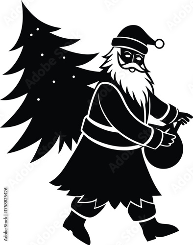 Dramatic silhouette of a lioness roaming through a dry savannah landscape at sunset isolated on transparent background