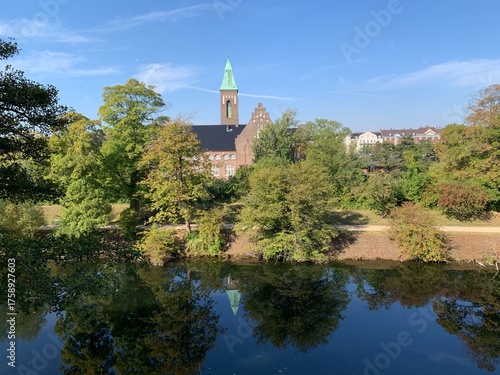 Canvas Print Kastellet park, Copenhagen, Denmark