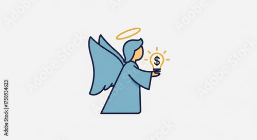 Angel investor funding startup business venture capital angel finance seed money investment opportunity