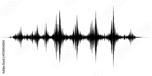 Black vector silhouette of a palm tree and tree illustration with grass and winter snow landscape design