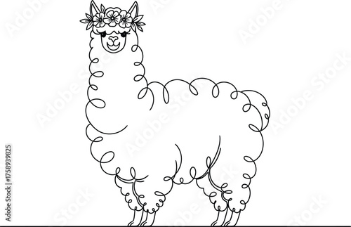 Animal Set illustrations for Coloring Pages kids & adults. Printable wildlife Out line and line art.
