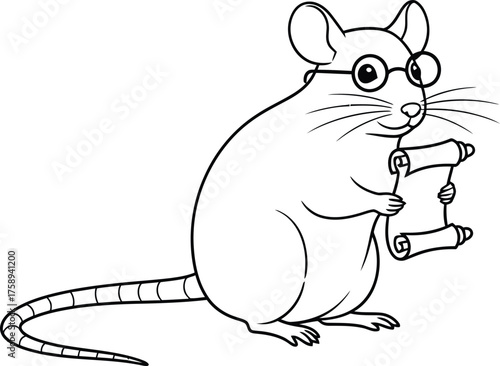 Animal Set illustrations for Coloring Pages kids & adults. Printable wildlife Out line and line art.