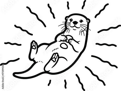 Animal Set illustrations for Coloring Pages kids & adults. Printable wildlife Out line and line art.