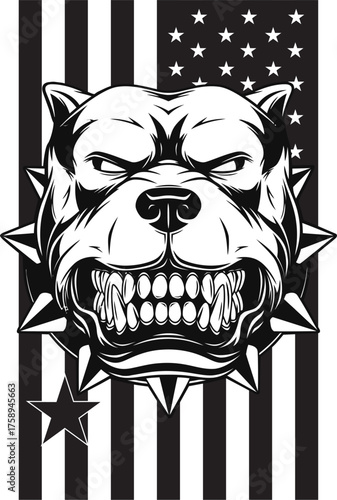 Rock'n'Roll Dog T-Shirt Art