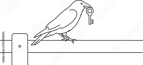 Animal Set illustrations for Coloring Pages kids & adults. Printable wildlife Out line and line art.
