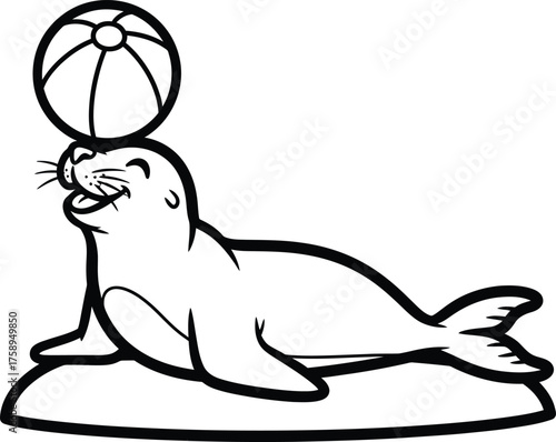 Animal Set illustrations for Coloring Pages kids & adults. Printable wildlife Out line and line art.