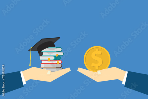 Investment in knowledge, student loan and scholarship	