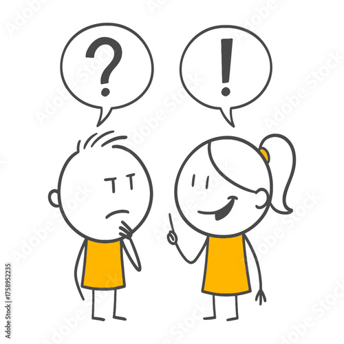 A search for a solution by two colleagues working on a challenging project and the sudden emergence of a bright idea.