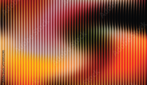 A dynamic abstract texture with a vertical striped overlay set against a soft, bright light gradient.