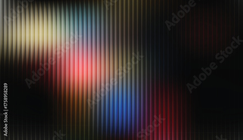 A dynamic abstract texture with a vertical striped overlay set against a soft, bright light gradient.