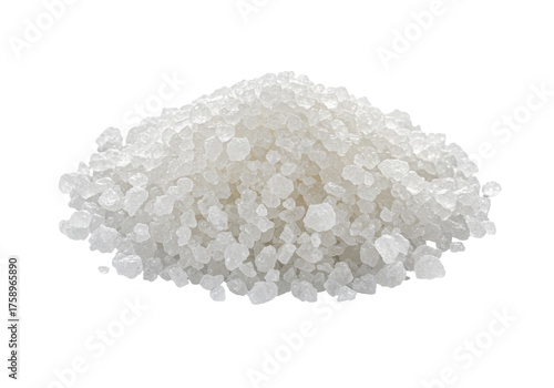 Foto Heap of translucent crystals PNG isolated on transparent background, mineral sal