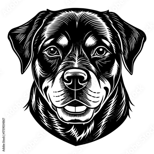 ROTTWEILER HEAD