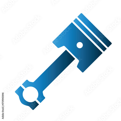 Piston icon template