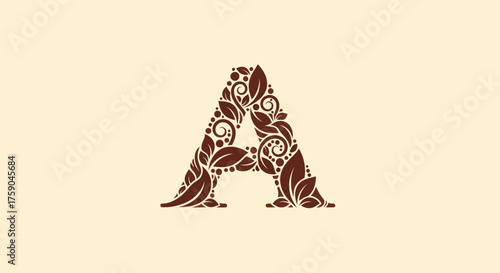 Floral 'A'
