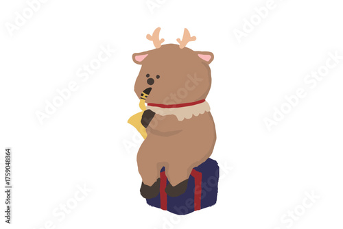 Reindeer Playing Alto Saxophone | Reindeer Orchestra Series