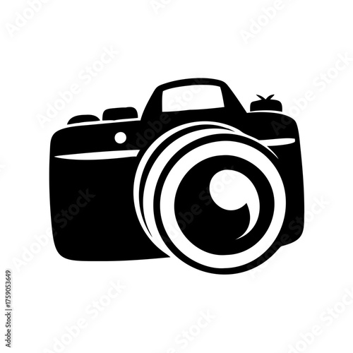 Illustration of a camera, a symbol of photography, capturing moments and memories