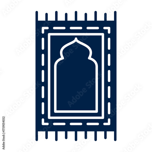 Prayer mat vector illustration icon design trendy