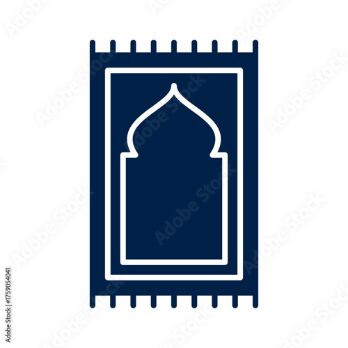 Prayer mat vector illustration icon design trendy