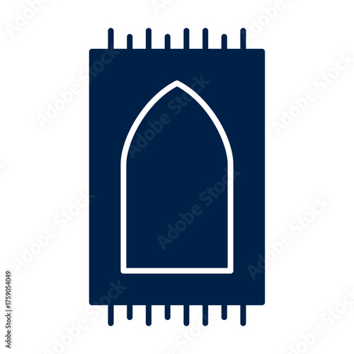Prayer mat vector illustration icon design trendy