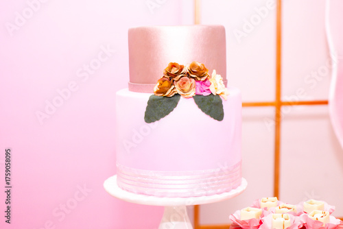 Bolo de aniversário.