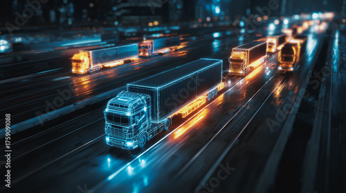 Global business of Container Cargo freight train for Business logistics concept, Air cargo trucking, Rail transportation and maritime shipping, Online goods orders worldwide. Container truck in ship