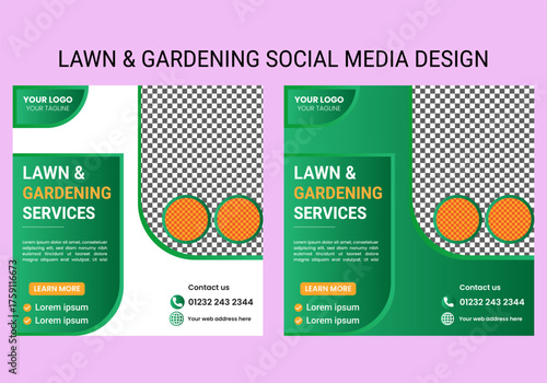 landscaping, lawn, maintenance, service, advertisement, leaflet, post, promotion, care, lawn mower, removal, professional, makeover, graphic, frame, trim, gradient, hedge, illustration, installation, 