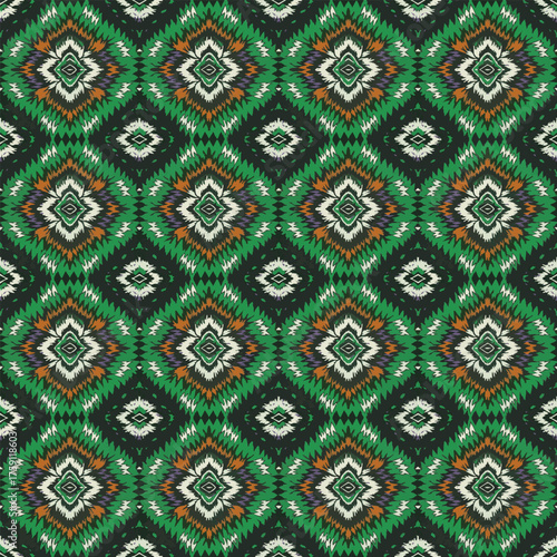 ethnic boho seamless pattern in boho style. tribal texture. print background. cloth design, wallpaper, web.