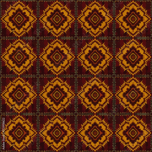 ethnic boho seamless pattern in boho style. tribal texture. print background. cloth design, wallpaper, web.