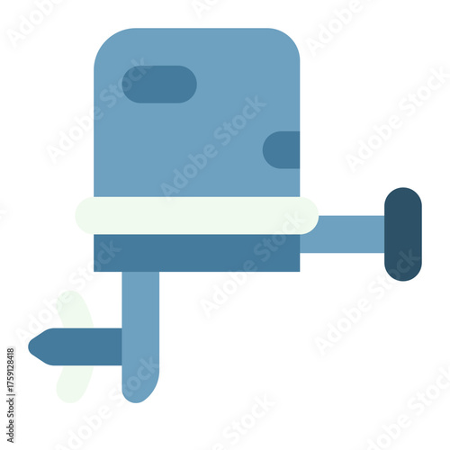 Boat engine icon