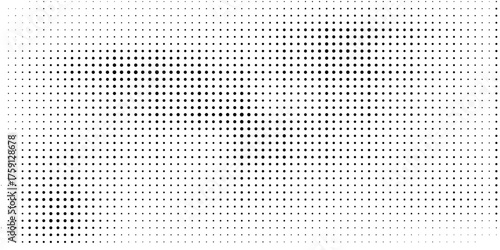grunge Halftone white and black dots pattern and black gradient grunge texture background. Dotted line comic sport style vector illustration