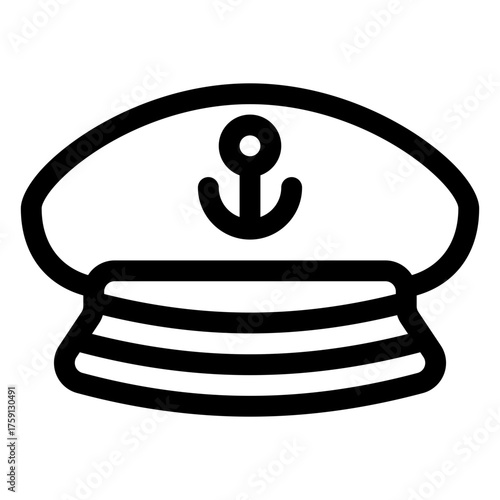 Captain cap icon
