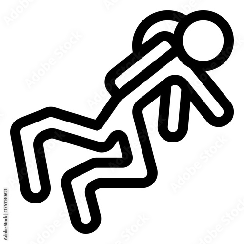 Scuba diver icon