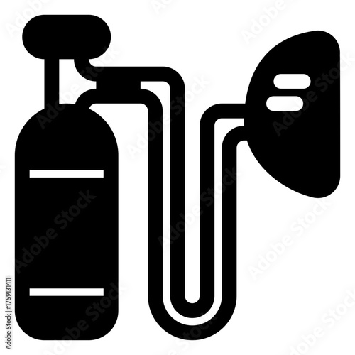 Oxygen tank icon