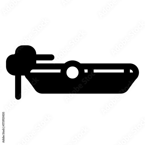 Rescue boat icon