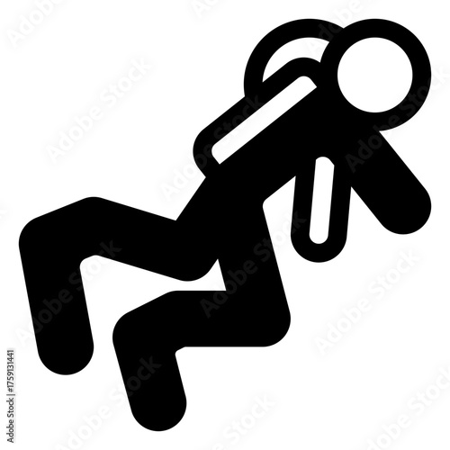 Scuba diver icon