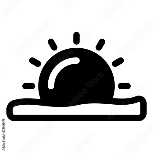 Sun icon