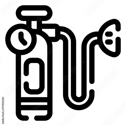 Oxygen tank icon