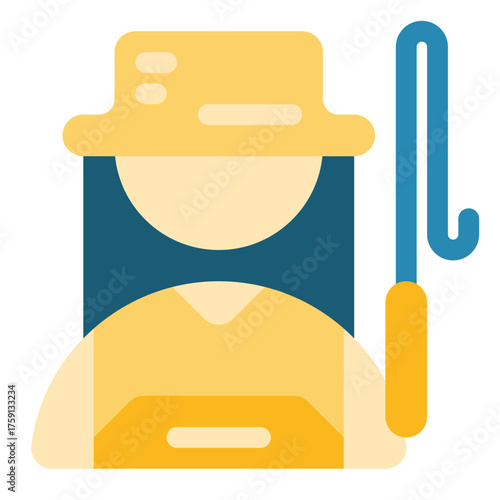 Fisherwoman icon