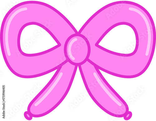 Balloon art ribbon
