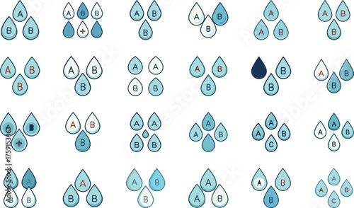 Modern Flat Healthcare and Medical Icon Pack – Hospital, Clinic, Laboratory, Doctor Tools, Pharmacy, Medicine Bottle, Health App Symbols, and Medical Technology Vector Illustration on White Background