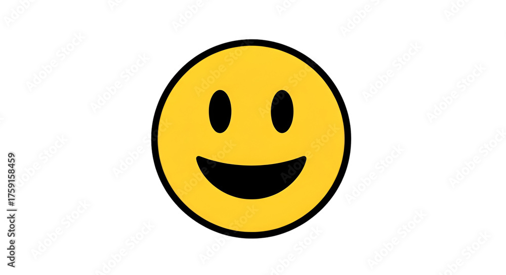 Fototapeta premium Yellow Smiley Face Icon 7cad84cf798322f813f47ff0e88022a4dr