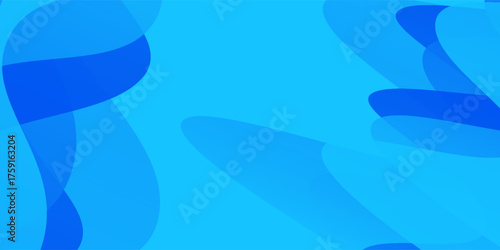 Modern with light blue and blue gradient, circle effect, suitable for template light art nice geometric color