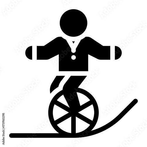equilibrium glyph icon