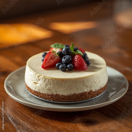 berry cheesecake